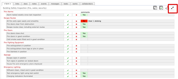 Expanding the form to fill the screen